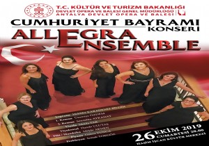 ADOB Cumhuriyet Bayram Cokusunu ALLEGRA ENSEMBLE le Yaatacak